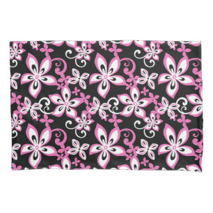 ALOHA HAWAII (BLACK/PINK) PILLOWCASE