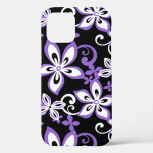 ALOHA HAWAII (BLACK/PURPLE) iPhone 12 CASE