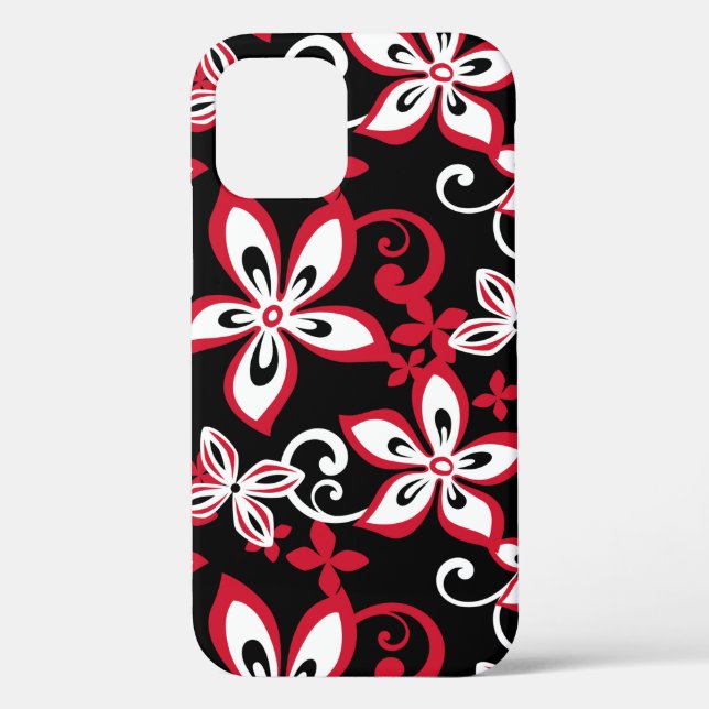 ALOHA HAWAII (BLACK/RED) Case-Mate iPhone CASE (Back)