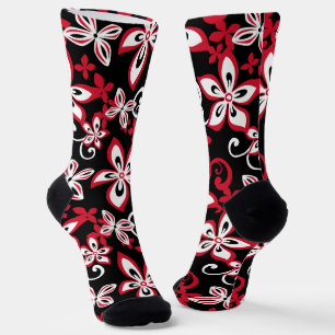 ALOHA HAWAII (BLACK/RED) SOCKS