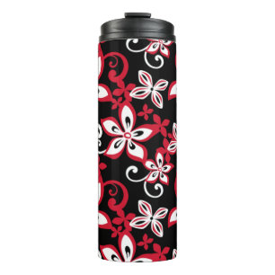 ALOHA HAWAII (BLACK/RED) THERMAL TUMBLER