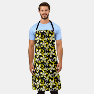 ALOHA HAWAII (BLACK/YELLOW) APRON