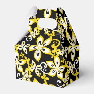 ALOHA HAWAII (BLACK/YELLOW) FAVOUR BOX