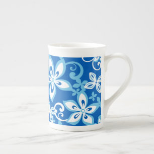 ALOHA HAWAII (BLUE x 2) BONE CHINA MUG