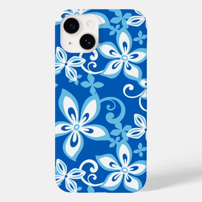 ALOHA HAWAII (BLUE x 2) Case-Mate iPhone Case (Back)