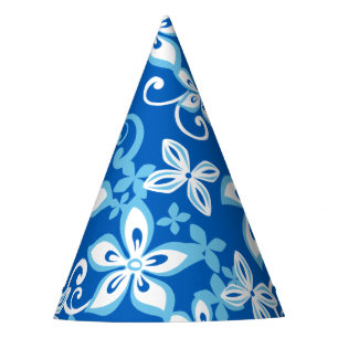 ALOHA HAWAII (BLUE X 2) PARTY HAT