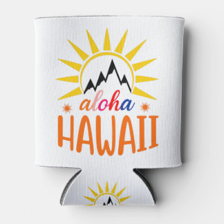 Aloha Hawaii Can Cooler