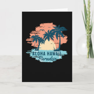 Aloha Hawaii Card