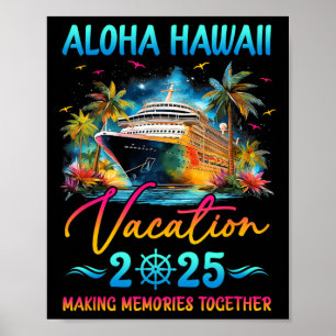 Aloha Hawaii Family Vacation 2025 Matching Group S Poster