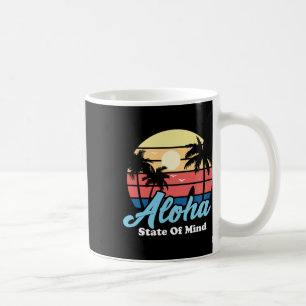 Aloha Hawaii Hawaiian Beach Surfer Surfing Souveni Coffee Mug