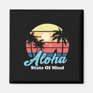 Aloha Hawaii Hawaiian Beach Surfer Surfing Souveni Magnet