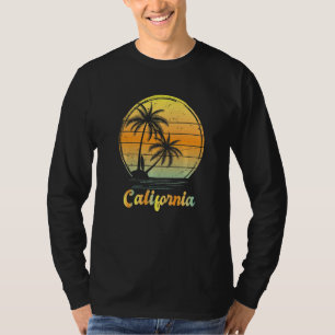 Aloha Hawaii Hawaiian Island Palm Beach Surfboard T-Shirt