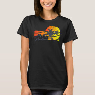 Aloha Hawaii Hawaiian Island Palm Trees Beach Vac T-Shirt