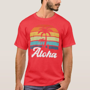 Aloha Hawaii Hawaiian Island Shirt Palm Beach Surf