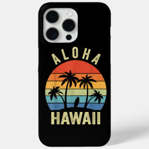 Aloha Hawaii Hawaiian Island Shirt Palm Beach Surf iPhone 15 Pro Max Case