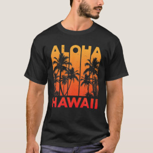 Aloha Hawaii Hawaiian Island T Vintage 1980S Throw T-Shirt