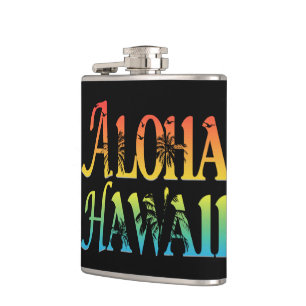 Aloha Hawaii Hip Flask