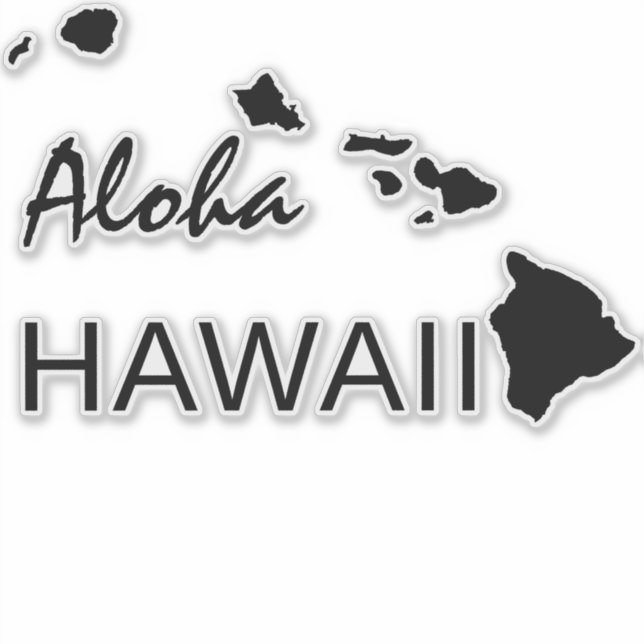 ALOHA - HAWAII ISLANDS (Front)