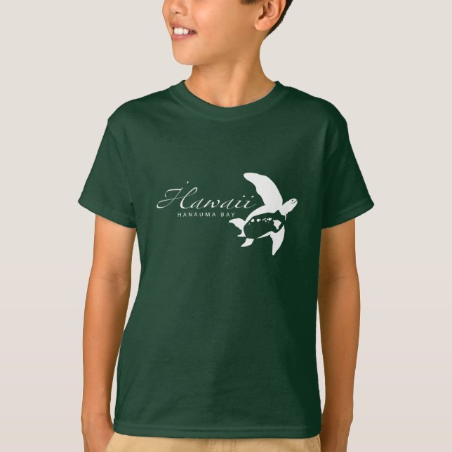 Aloha - Hawaii Islands Turtle T-Shirt (Front)