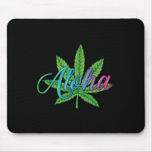 Aloha Hawaii Leaf From The Island - Aloha Spirit Mouse Pad