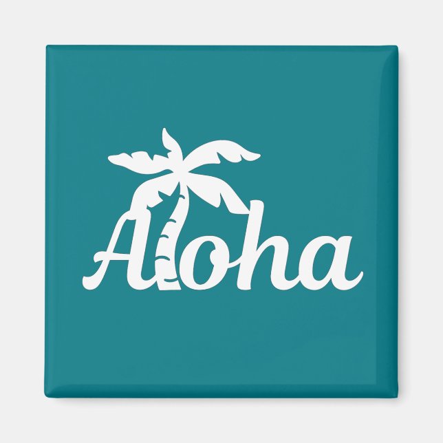 Aloha Hawaii Magnet (Front)