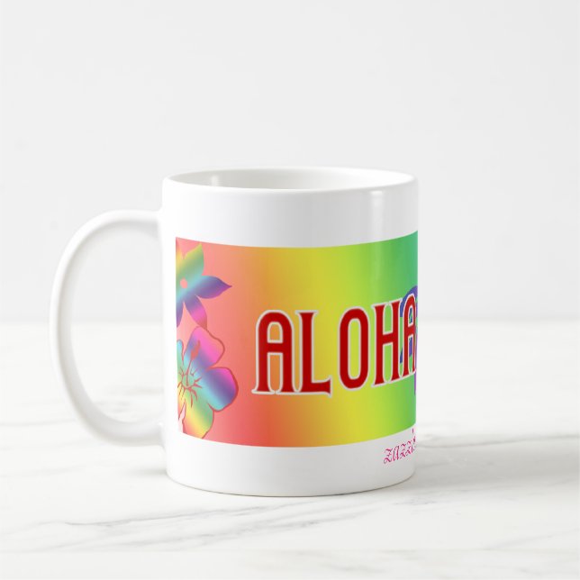 Aloha Hawaii Mug (Left)