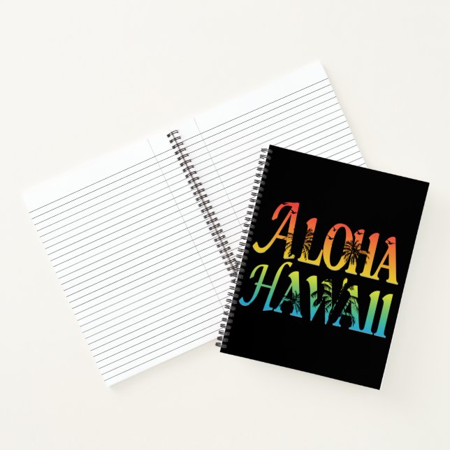 Aloha Hawaii Notebook (Inside)