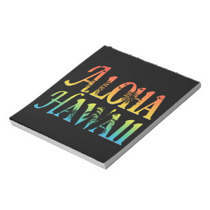 Aloha Hawaii Notepad
