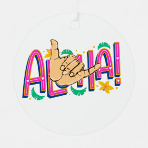 Aloha Hawaii Ornament