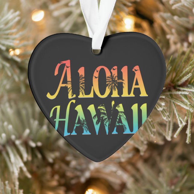 Aloha Hawaii Ornament (Tree)