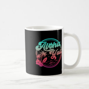 Aloha Hawaii Palm Tree Tropical Hawaiian Island Be Coffee Mug