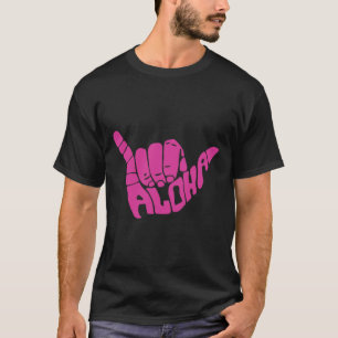 Aloha Hawaii Palm Trees Hawaiian Island Beach Surf T-Shirt