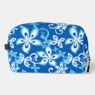 ALOHA HAWAII PATTERN IN BLUE x 2 Dopp Kit