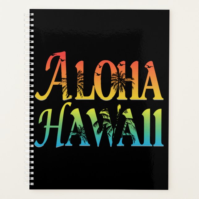 Aloha Hawaii Planner (Front)