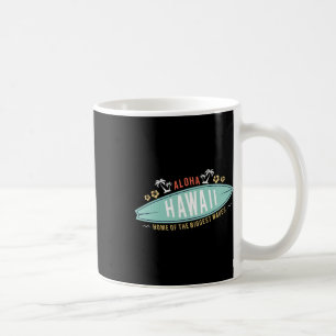 Aloha Hawaii Shirt Surfing Boys Gift Surfboard Haw Coffee Mug