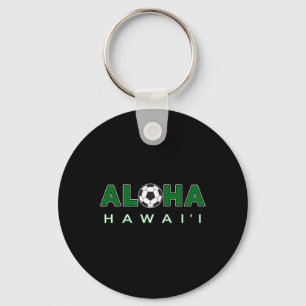 Aloha Hawaii Soccer Ll Aloha With Soccer Ll  Key Ring
