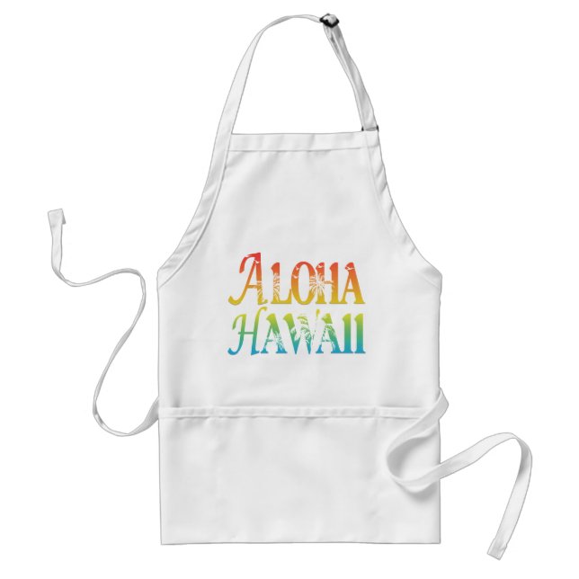 Aloha Hawaii Standard Apron (Front)
