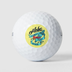 Aloha Hawaii Surf Rider Thunder_Cove Golf Balls