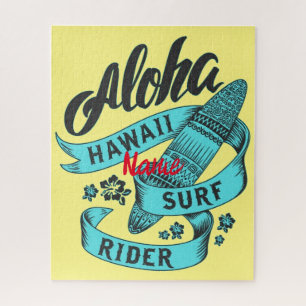 Aloha Hawaii Surf Rider Thunder_Cove Jigsaw Puzzle