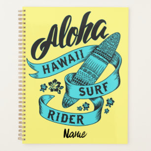 Aloha Hawaii Surf Rider Thunder_Cove  Planner