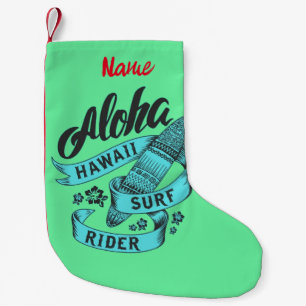 Aloha Hawaii Surf Rider Thunder_Cove Small Christmas Stocking