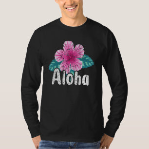 Aloha Hawaii Surfing Retro Sunset 3 T-Shirt