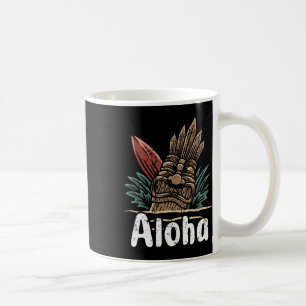 Aloha Hawaii Surfing Retro Sunset Coffee Mug
