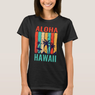 Aloha Hawaii Surfing Surfer Surf Hawaiian Summer T-Shirt