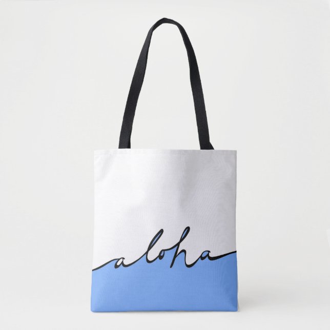 Aloha Hawaii! Tote Bag (Front)