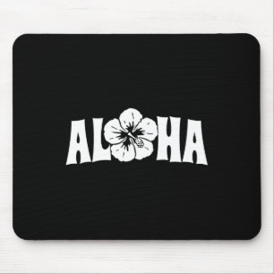 Aloha Hawaii Trip Summer Vacation Girls Women Beac Mouse Pad