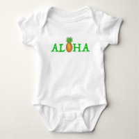 ALOHA Hawaii Tropical Island Hawaiian Pineapple