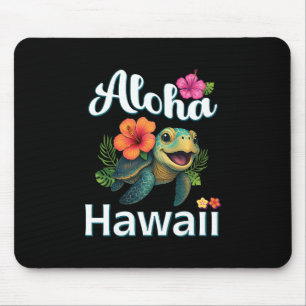 Aloha Hawaii Turtle Hawaiian Island Kids Toddler M Mouse Pad