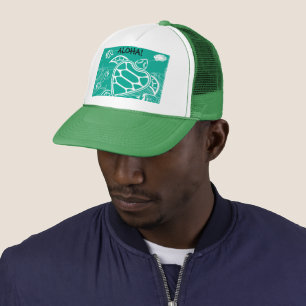 Aloha! Hawaii Turtle Honu Trucker Hat