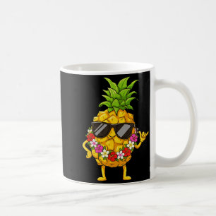 Aloha Hawaiian Cute Ne Shaka Hibiscus Kids Girls  Coffee Mug